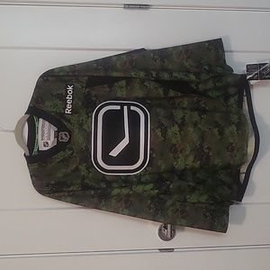 Canucks Camo Practice Jersey